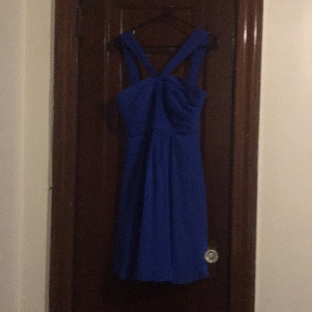 Blue dress